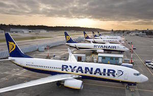 Ryanair new routes Italy
